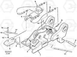 2995 Quickfit, hydraulic EC230B SER NO 5252-, Volvo Construction Equipment