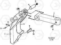 56506 Clamshell rest EC230B SER NO 5252-, Volvo Construction Equipment