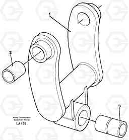 30093 Grab link EC230B SER NO 5252-, Volvo Construction Equipment