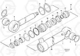 3004 Hydraulic cylinder EC230B SER NO 5252-, Volvo Construction Equipment