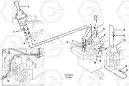 1909 Servo hydraulics, bucket EC230B SER NO 5252-, Volvo Construction Equipment