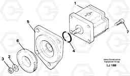 30073 Servo pump EC230B SER NO 5252-, Volvo Construction Equipment