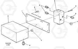 1915 Control block, travel/servo EC230B SER NO 5252-, Volvo Construction Equipment