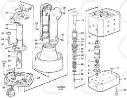 2265 Control pressure valve EC230B SER NO 5252-, Volvo Construction Equipment