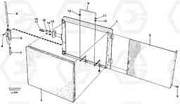 39490 Door Lh, rear EC230B SER NO 5252-, Volvo Construction Equipment