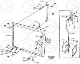 39225 Door, Lh EC230B SER NO 5252-, Volvo Construction Equipment