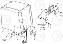 39223 Casing over battery EC230B SER NO 5252-, Volvo Construction Equipment