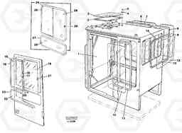 56113 Windows EC230B SER NO 5252-, Volvo Construction Equipment