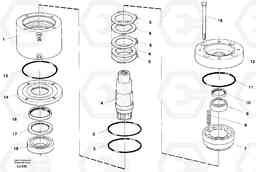 30103 Slewing brake EC230B SER NO 5252-, Volvo Construction Equipment