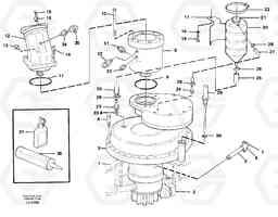 72799 Superstructure with slew transmission EC230B SER NO 5252-, Volvo Construction Equipment