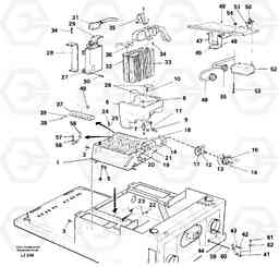 46116 Electric installation on driver's seat EC230B SER NO 5252-, Volvo Construction Equipment