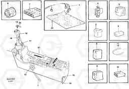 54993 Cable harness, Side panel, Lh EC230B SER NO 5252-, Volvo Construction Equipment