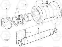31863 Bottom roller EC230B SER NO 5252-, Volvo Construction Equipment