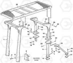 948 Protection over drivers cab EC230B SER NO 5252-, Volvo Construction Equipment