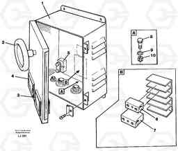 65266 Magnet equipment Ohio, instrument box EC230B SER NO 5252-, Volvo Construction Equipment