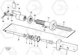 35127 Hydraulic cylinder EC230B SER NO 5252-, Volvo Construction Equipment