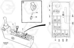 105457 Engine control panel EC230B SER NO 5252-, Volvo Construction Equipment