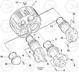 90128 Pump installation EC230B SER NO 5252-, Volvo Construction Equipment