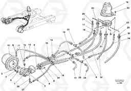 13915 Hydraulics in short undercarriage. EC230B SER NO 5252-, Volvo Construction Equipment