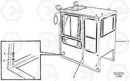 46128 Operator's cab EC230B SER NO 5252-, Volvo Construction Equipment