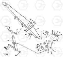 3019 Materials handling equipmboom 6.0m, 6.75m. EC230B SER NO 5252-, Volvo Construction Equipment