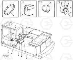 35136 Electric installation for materials handling equipment. EC230B SER NO 5252-, Volvo Construction Equipment