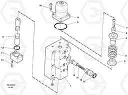 98271 Four-way valve EC230B SER NO 5252-, Volvo Construction Equipment