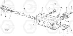 2256 Valve for hammer/shears on adjustable boom EC230B SER NO 5252-, Volvo Construction Equipment