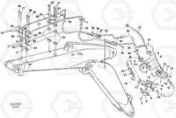 2098 Hammer/shears hydraulics on adjustable boom. EC230B SER NO 5252-, Volvo Construction Equipment