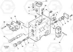 2099 Guide block for hydraulic hammer. EC230B SER NO 5252-, Volvo Construction Equipment