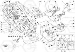 89150 Base machine hydraulics for hammer/shears on monobloc boom. EC230B SER NO 5252-, Volvo Construction Equipment