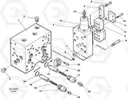 2103 Control block, hammer and shears EC230B SER NO 5252-, Volvo Construction Equipment