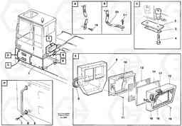 46129 Cab elevation on superstructure, 600 mm/ 1220 mm EC230B SER NO 5252-, Volvo Construction Equipment