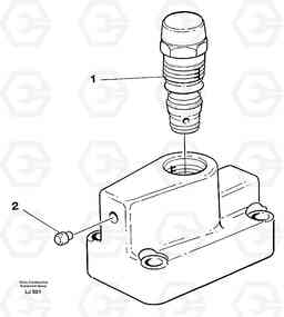 29117 Pressure limiting valve EC230B SER NO 5252-, Volvo Construction Equipment