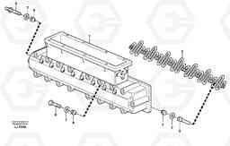 26550 Induction manifold with fitting parts EC230B SER NO 5252-, Volvo Construction Equipment