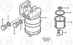 30758 Water separator EW140 SER NO 1001-1487, Volvo Construction Equipment