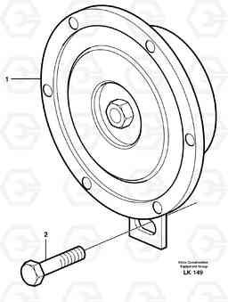 21631 Horn EW160B, Volvo Construction Equipment