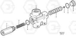 37322 Priority valve EW160B, Volvo Construction Equipment