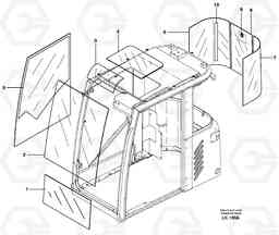 7362 Windows EW140 SER NO 1001-1487, Volvo Construction Equipment