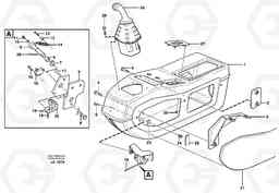 48241 Side panel, left EW140 SER NO 1001-1487, Volvo Construction Equipment