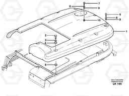 29017 Roof EW140 SER NO 1001-1487, Volvo Construction Equipment