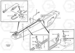 8972 Hydr. quick fit equipm. dipper arm EW140 SER NO 1001-1487, Volvo Construction Equipment