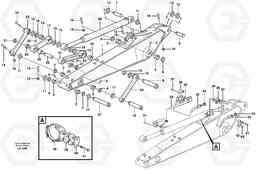 81500 Dipper arm incl. connect. EW140 SER NO 1001-1487, Volvo Construction Equipment