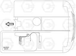 26375 Cable harness, El.distr.unit-ecu EW140 SER NO 1001-1487, Volvo Construction Equipment