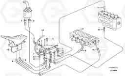 24887 Servo hydraulics, grab bucket EW140 SER NO 1001-1487, Volvo Construction Equipment