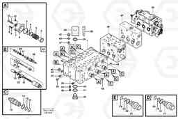 87962 Main valve assembly, B EW140 SER NO 1001-1487, Volvo Construction Equipment