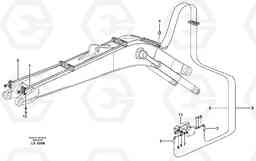 32681 Hydr. equipm. on mono boom, 4,5m,  X3 EW140 SER NO 1001-1487, Volvo Construction Equipment