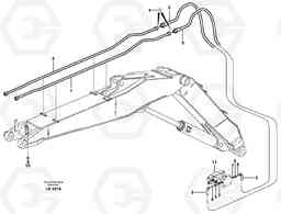 32679 Hydr. equipm. on adjustable boom , 4,7m.  X3 EW140 SER NO 1001-1487, Volvo Construction Equipment