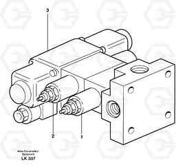 24624 Magnet valve EW140 SER NO 1001-1487, Volvo Construction Equipment