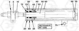 50884 Spring cylinder EW230 ?KERMAN ?KERMAN EW230 SER NO - 1447, Volvo Construction Equipment